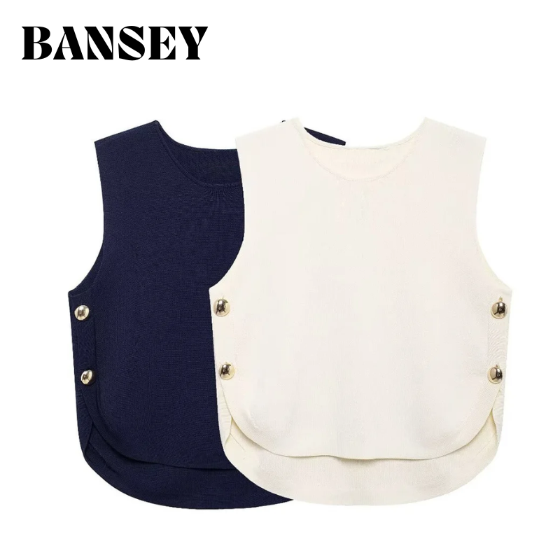 Embellish Knit - 2025 Top corto da donna chic