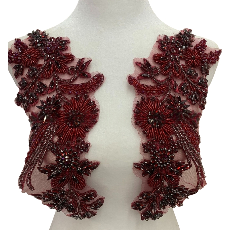 Applique Patch Flower - Accessorio da cucire per applicazioni grano