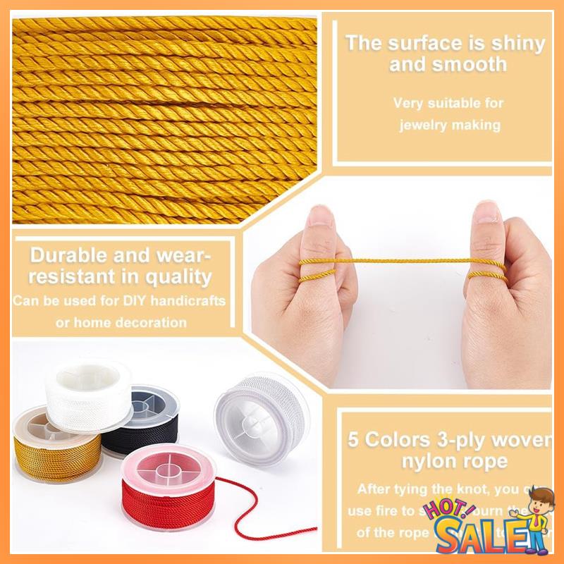 Cord Trim Twisted - Cavo in nylon intrecciato AB68 Cavo