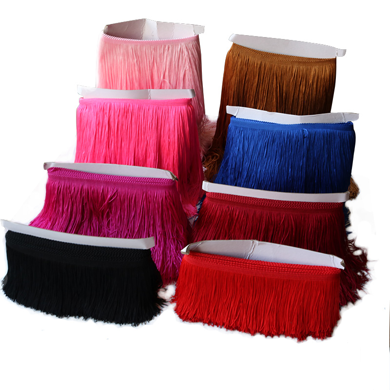 Fringe Ribbon Sewing - 9/15/20/30 centimetri Lungo Nappa Frangia Trim