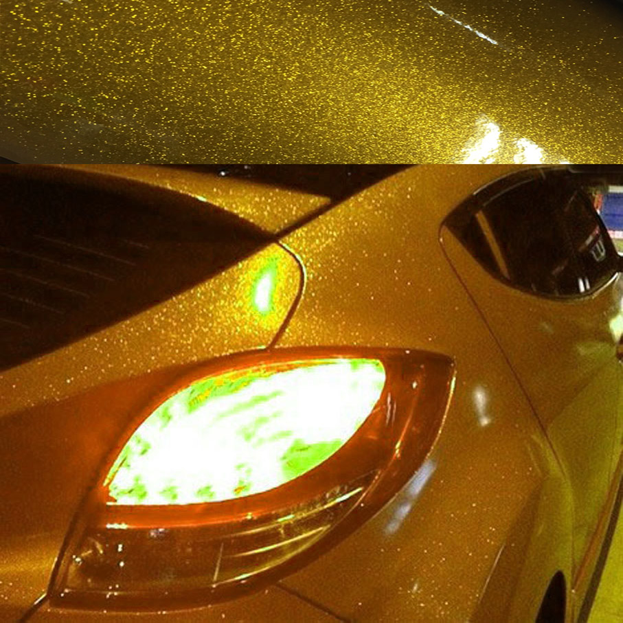 Glitter Vinyl Roll - 12/30/50/58CMX100CM/LOT Pellicola Adesiva per Auto in