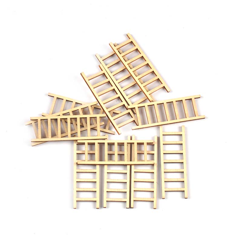 Embellish Craft - 20 Pz/lotto 20x60mm Scala Naturale Legno
