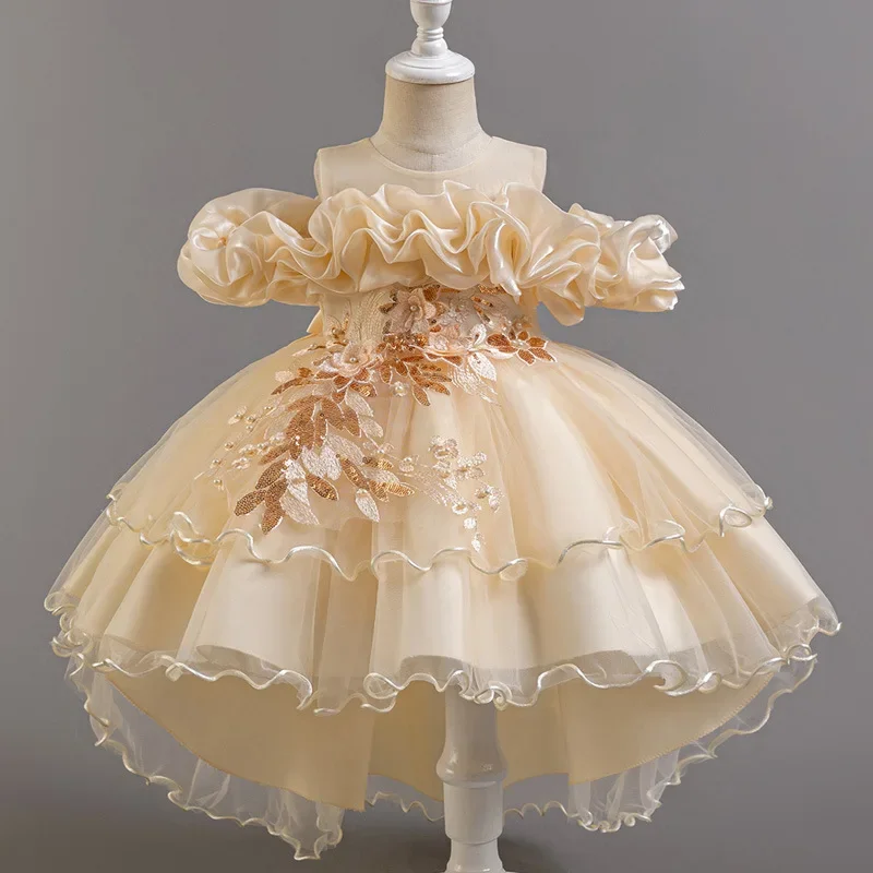 Lace Ribbon Trim - Abiti da ragazza di fiori alla