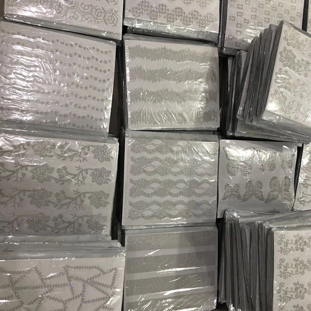Hotfix Rhinestone Sheet - Trasferimenti di Strass di cristallo all'ingrosso