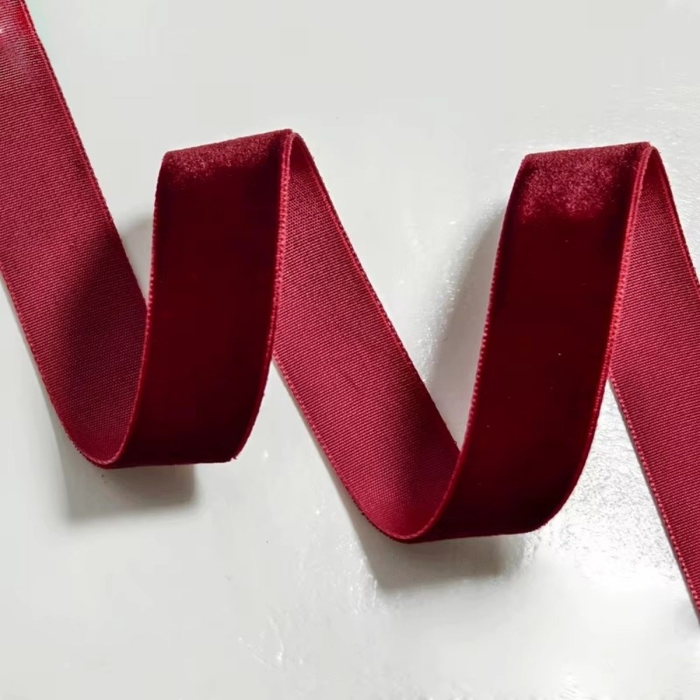 Velvet Ribbon Roll - 5 metri/rotolo nastro di velluto fai