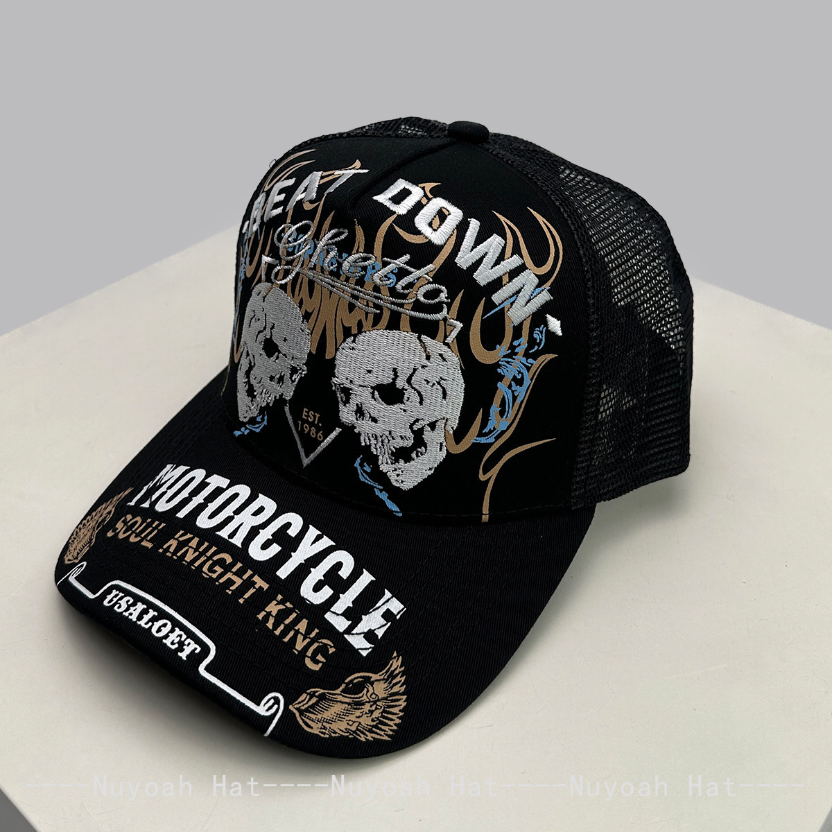 Embroidery Craft - Cappello da Baseball Trucker con Ricamo