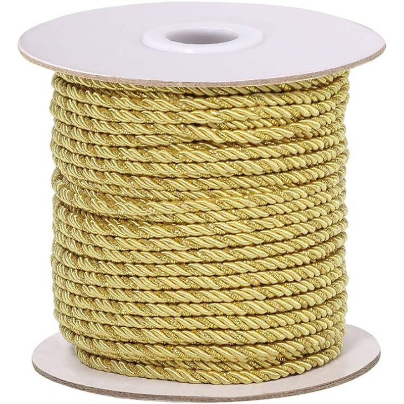Cord Trim Twisted - Corda metallica intrecciata da 3 mm