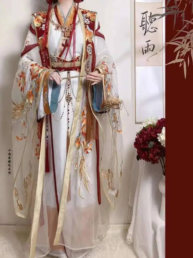 Embroidery Craft - Dinastia Ming Hanfu Ricamo Heavy Craft