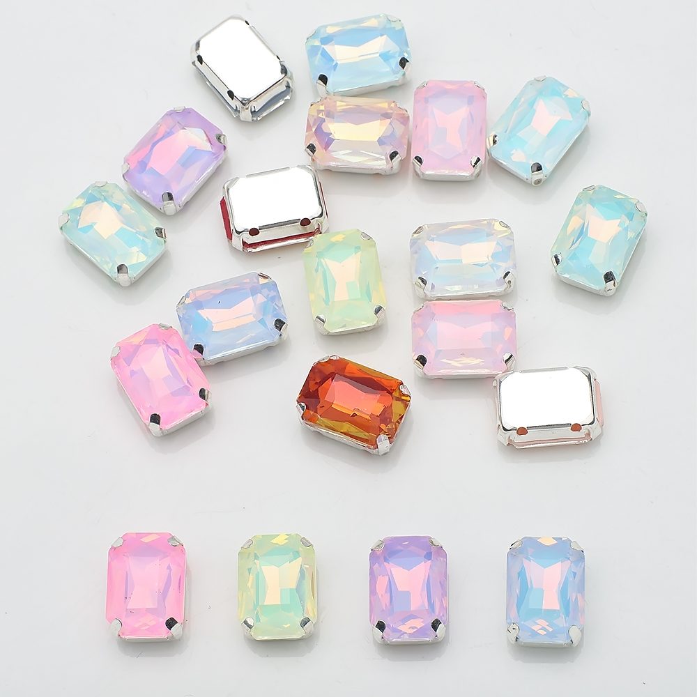 10 pz 10x14mm cucire su strass - Sew On Rhinestone recensione e prezzo