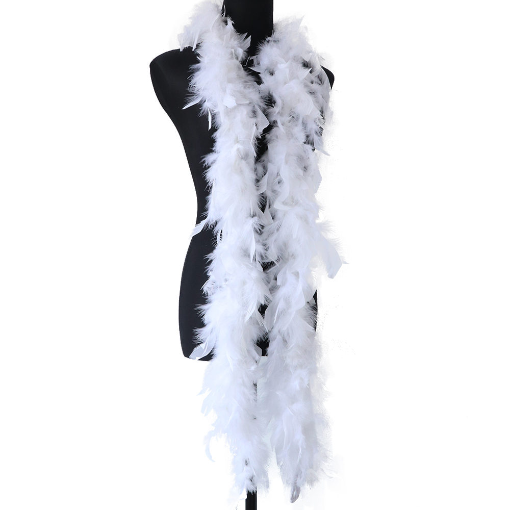 2 Yards Fluffy White Feather B - Feather Trim Marabou recensione e prezzo