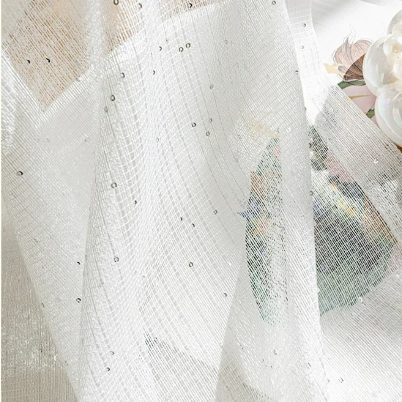 Tende trasparenti francesi per - Sequin Fabric Panel recensione e prezzo