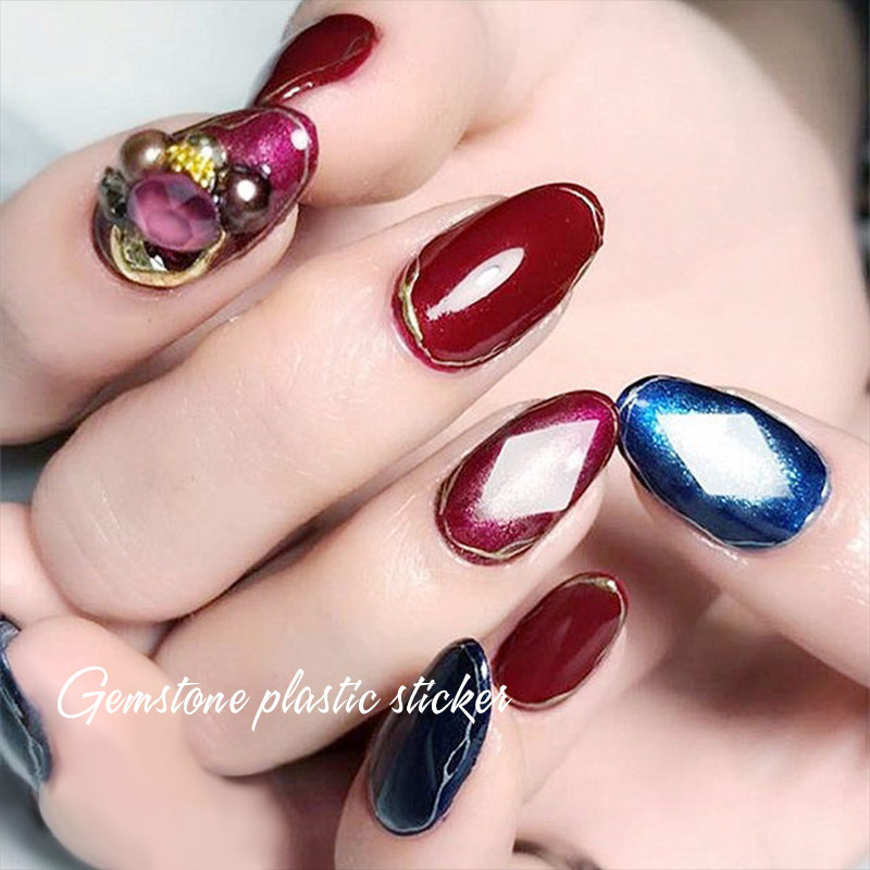 1 foglio Nail Gemstone Stencil - Glitter Vinyl Roll recensione e prezzo
