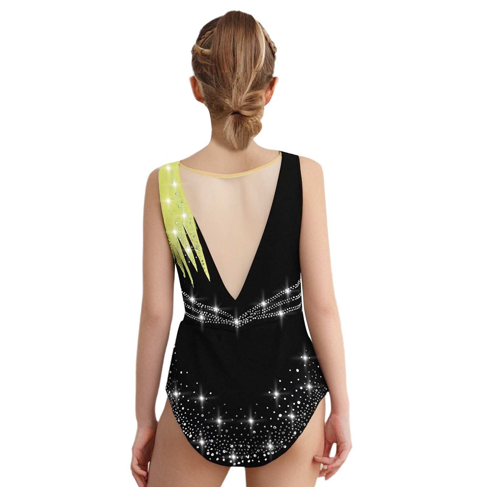 Bambini Ragazze Pattinaggio di - Rhinestone Banding Trim recensione e prezzo