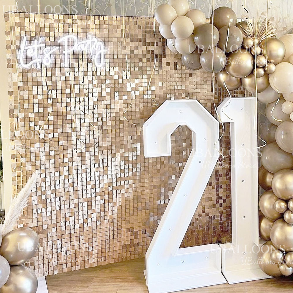 Pannelli di Paillettes Opache  - Sequin Fabric Panel recensione e prezzo