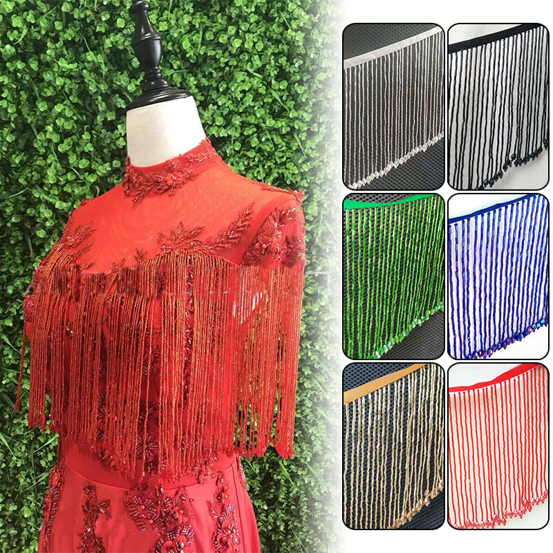 90x15cm cristallo nappa pizzo  - Beaded Trim Fringe recensione e prezzo