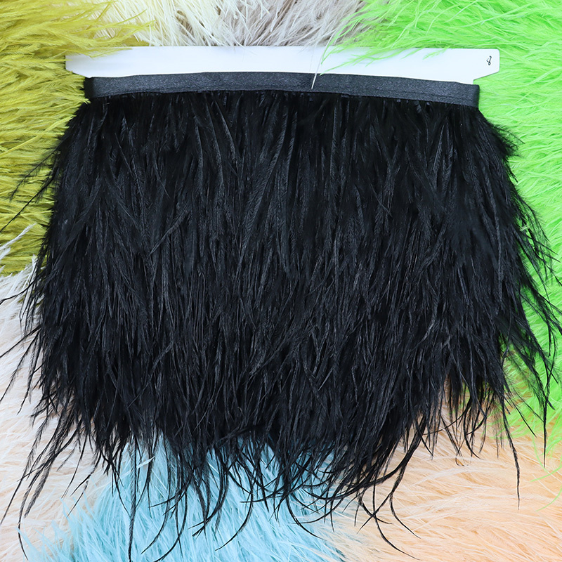 1M 8-10cm Piume di struzzo ner - Feather Trim Marabou recensione e prezzo