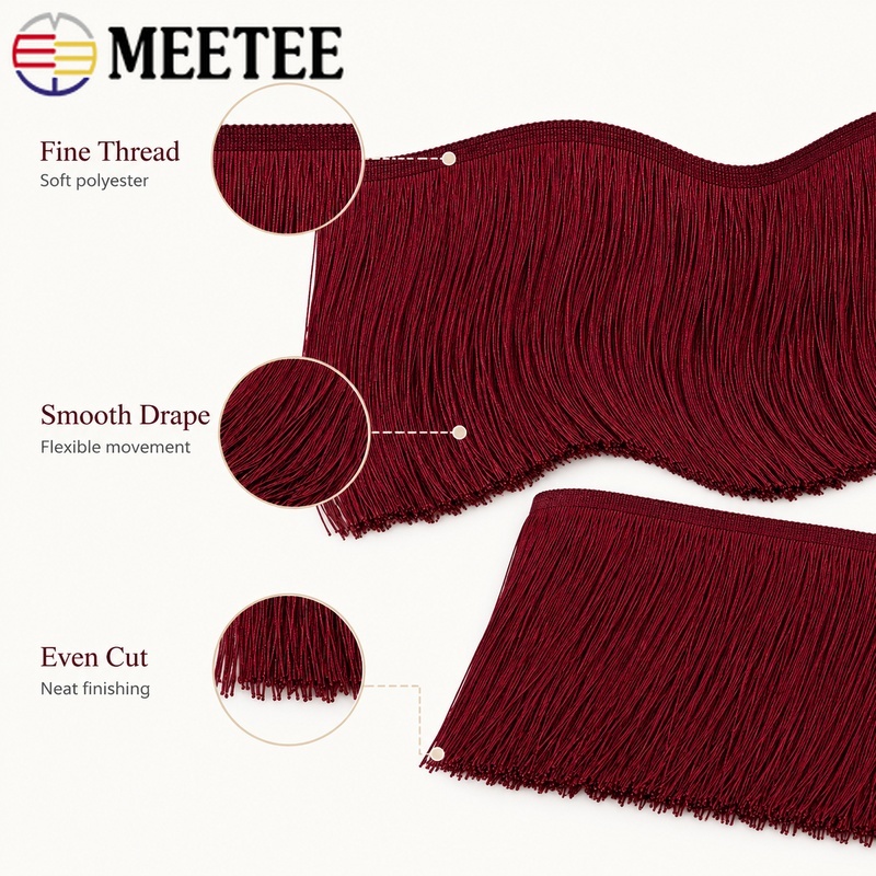 5/10 Iarde 10-30cm Frange Ross - Fringe Ribbon Sewing recensione e prezzo