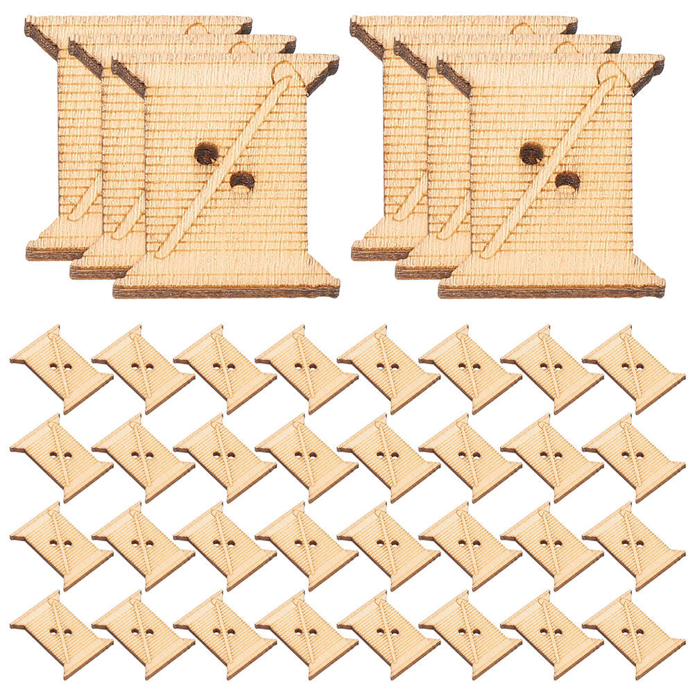 100 Pezzi Bobine in Legno per  - Embroidery Craft recensione e prezzo