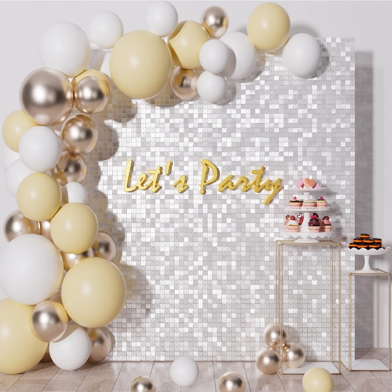 9/12/16/18 pz oro opaco nero p - Sequin Fabric Panel recensione e prezzo