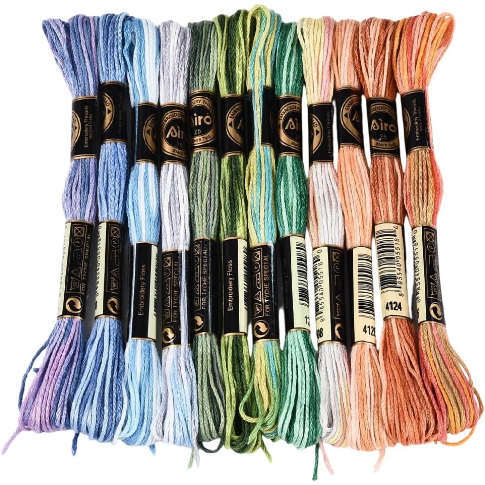 12 Gomitoli 105 Iarde Filo da  - Embroidery Embellishments recensione e prezzo