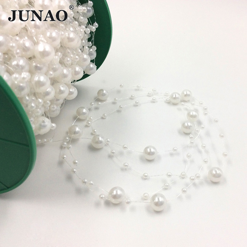 JUNAO 20 Metro 3 + 8mm Bianco  - Pearl Trim Chain recensione e prezzo
