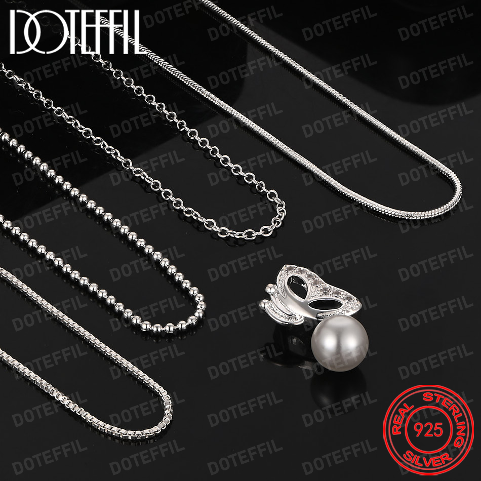 Collana con ciondolo di perle  - Pearl Trim Chain recensione e prezzo