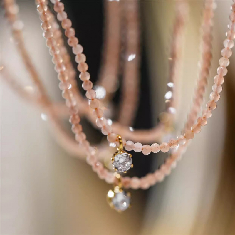 Collana con ciondolo zircone s - Pearl Trim Chain recensione e prezzo