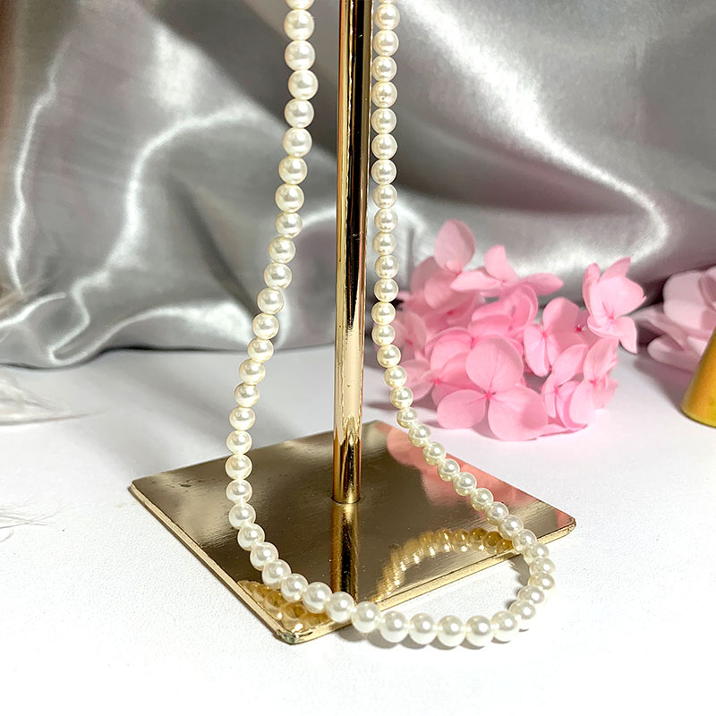 Elegante collana di perle di c - Pearl Trim Chain recensione e prezzo