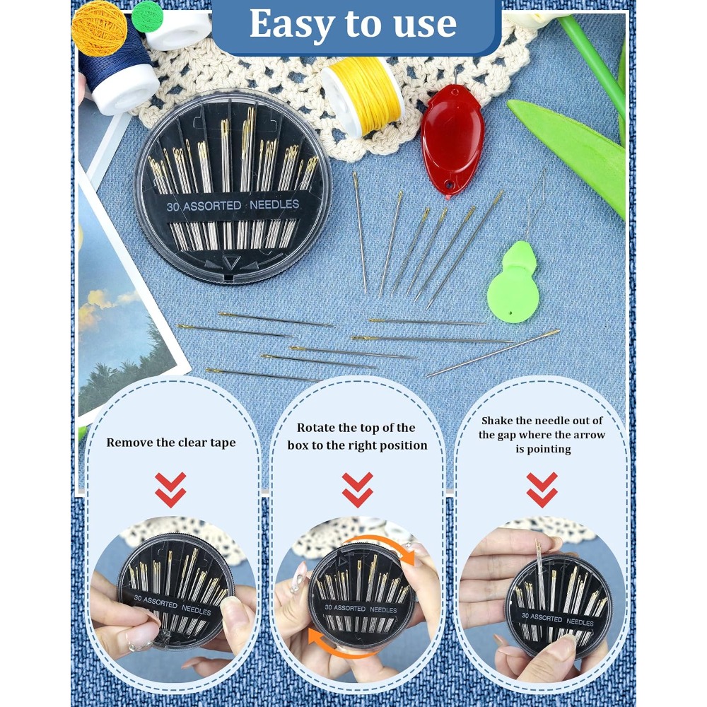 Set di 30 Aghi da Cucito in Ac - Embroidery Craft recensione e prezzo