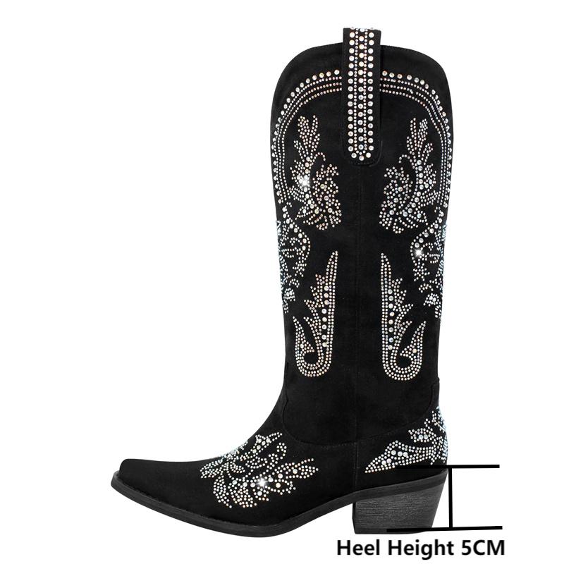 Onlymaker stivali da Cowboy oc - Sew On Rhinestone recensione e prezzo