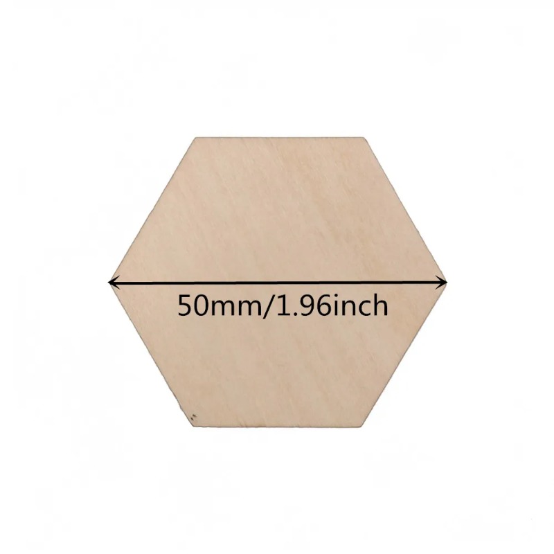 10-120mm Fette vuote esagonali - Embellish Craft recensione e prezzo
