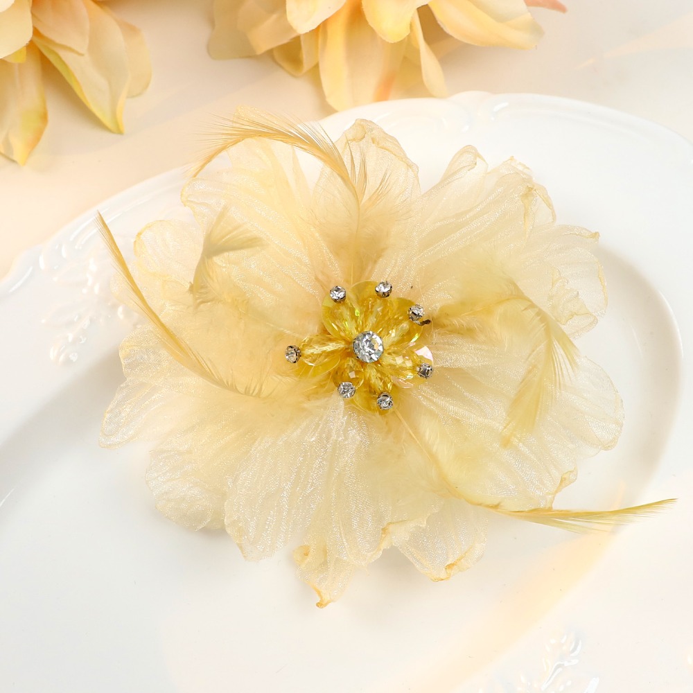Spille Floreali Artigianali in - Crystal Mesh Fabric recensione e prezzo