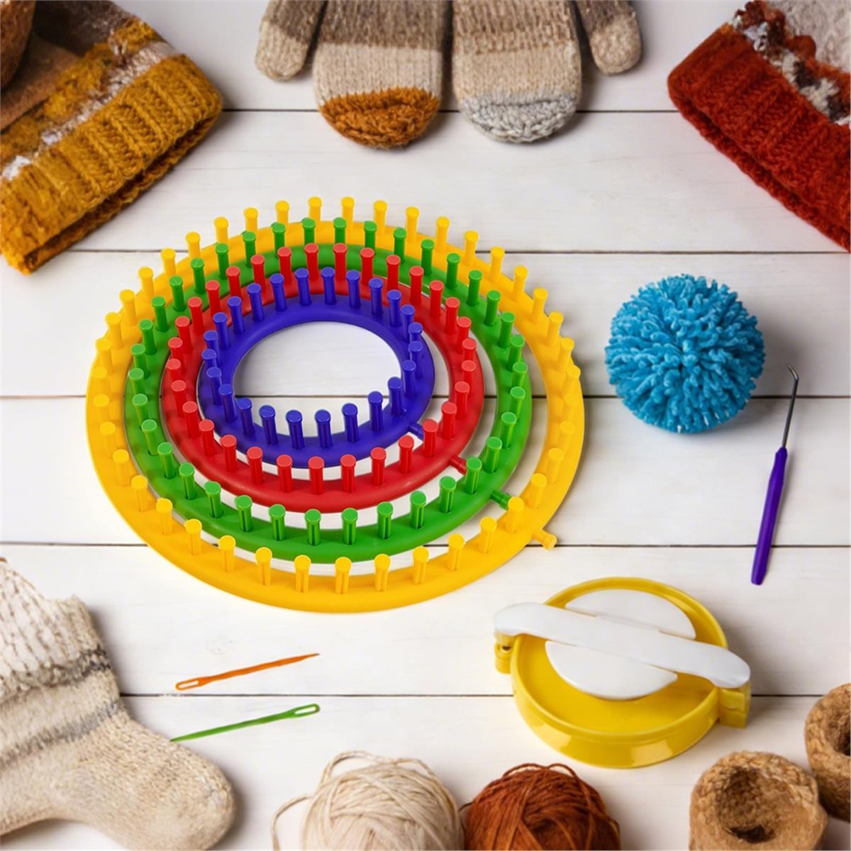 Kit per Maglieria Leggero con  - Pom Pom Maker Tool recensione e prezzo