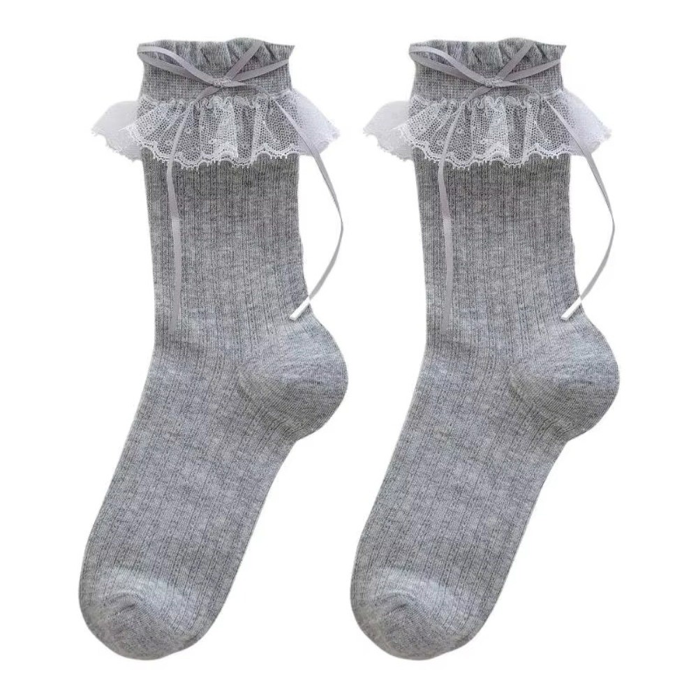 Nuovi Calzini con Fiocco in Pi - Lace Ribbon Trim recensione e prezzo