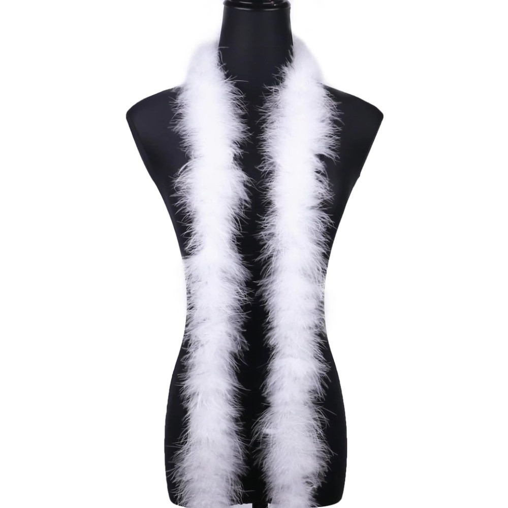 2 metri di piume di marabù boa - Feather Trim Marabou recensione e prezzo