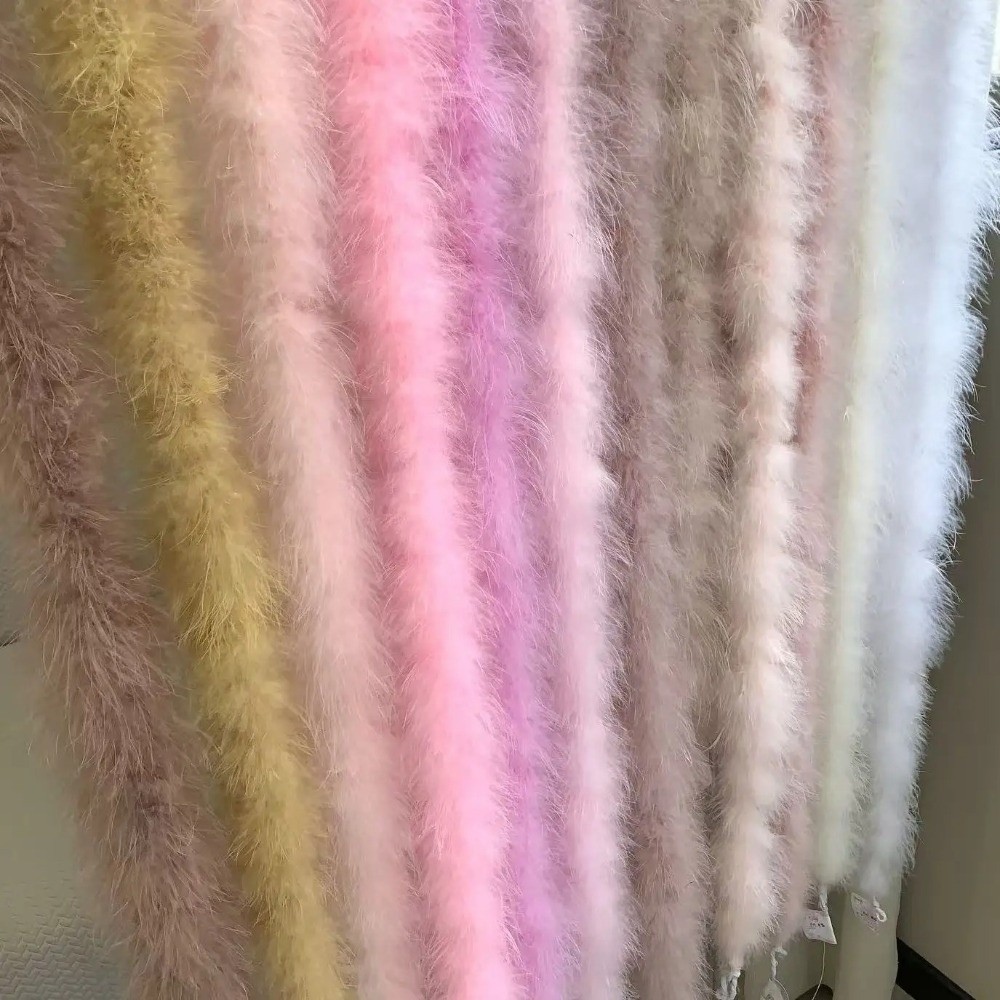 2 metri di piume di marabù boa - Feather Trim Marabou recensione e prezzo