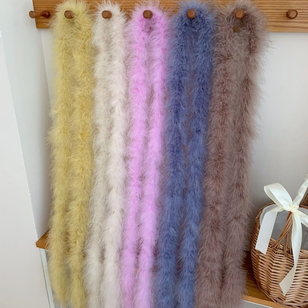 2 metri di piume di marabù boa - Feather Trim Marabou recensione e prezzo