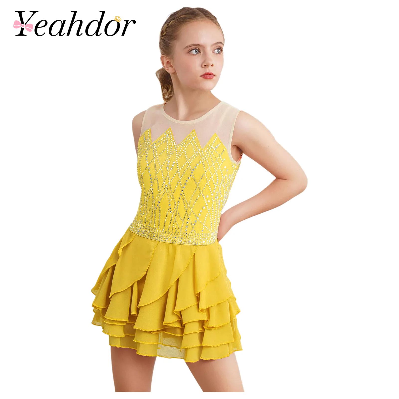 Vestito da pattinaggio di figu - Rhinestone Banding Trim recensione e prezzo