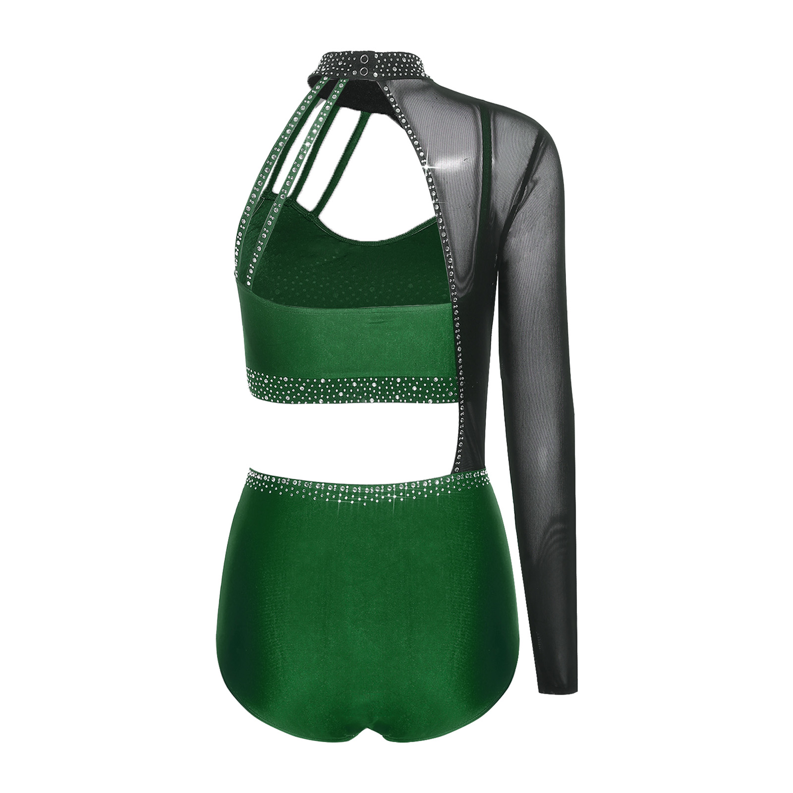 Elegante Body da Donna per Dan - Rhinestone Banding Trim recensione e prezzo
