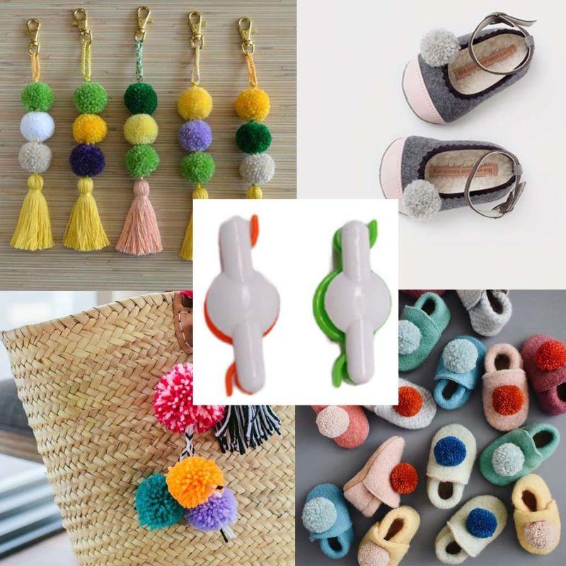 D8KF 2 Pezzi Pompon Pom-Pom Ma - Pom Pom Maker Tool recensione e prezzo