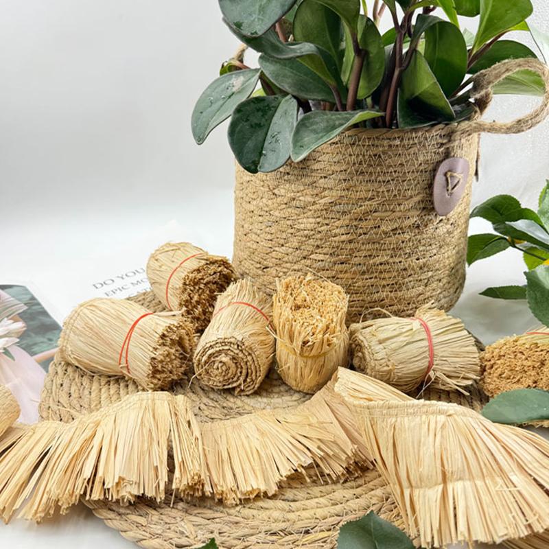 NUOVO Nastro con Frange in Jut - Tassel Fringe Trim recensione e prezzo